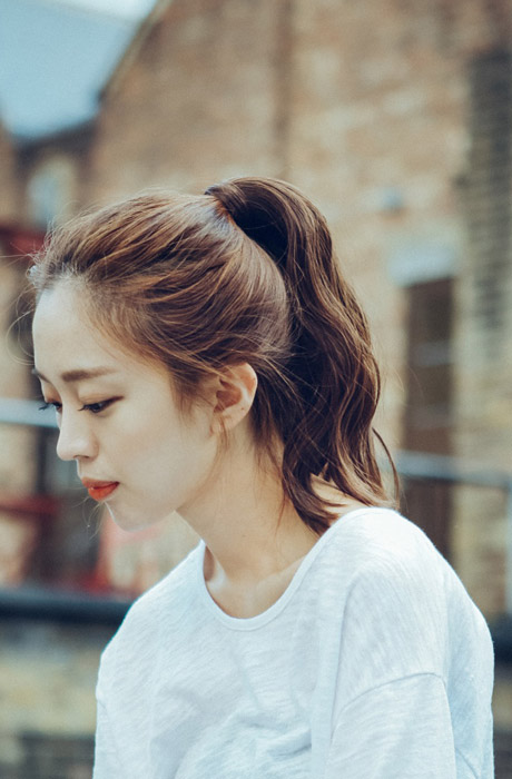 [패션가발] 핑크에이지 롤링 포니테일-아벤느 모스트 원사(업스타일가발)
