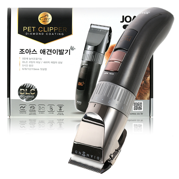[조아스] 다이아몬드 코팅날 애견 바리깡 JP-6020