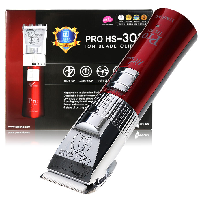[하성전자] 하성 프로 이온 애견바리깡 PRO HS-303