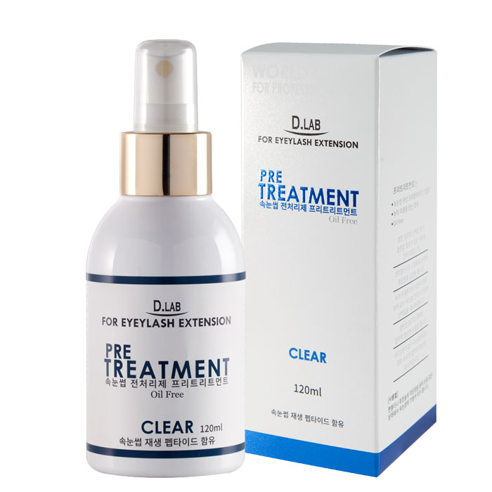 [디에이] 디랩 속눈썹 전처리제 120ml (프리트리트먼트클리어)