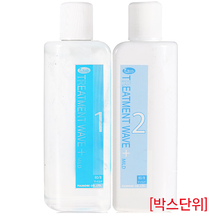 [파이모아] 트리트먼트 웨이브 플러스 마일드(보통모) pH8.6 400ml (박스단위)