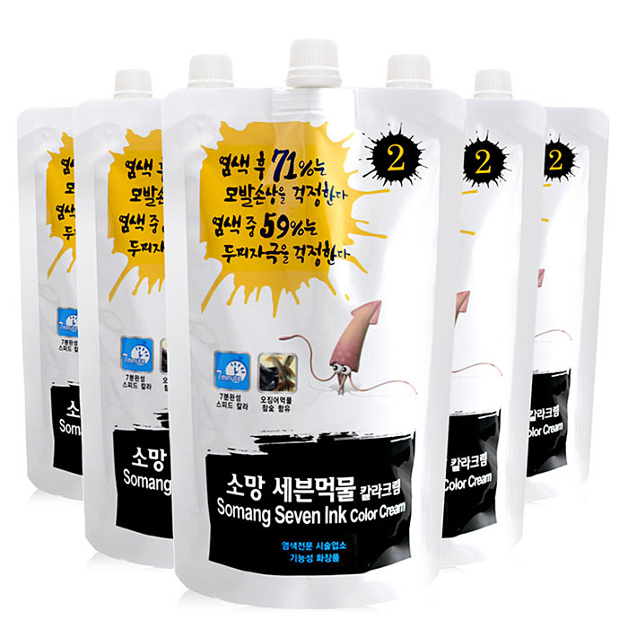 [소망] 인큐스 세븐 스피드 먹물 칼라크림 산화제 400ml (재고소진으로 삭제)