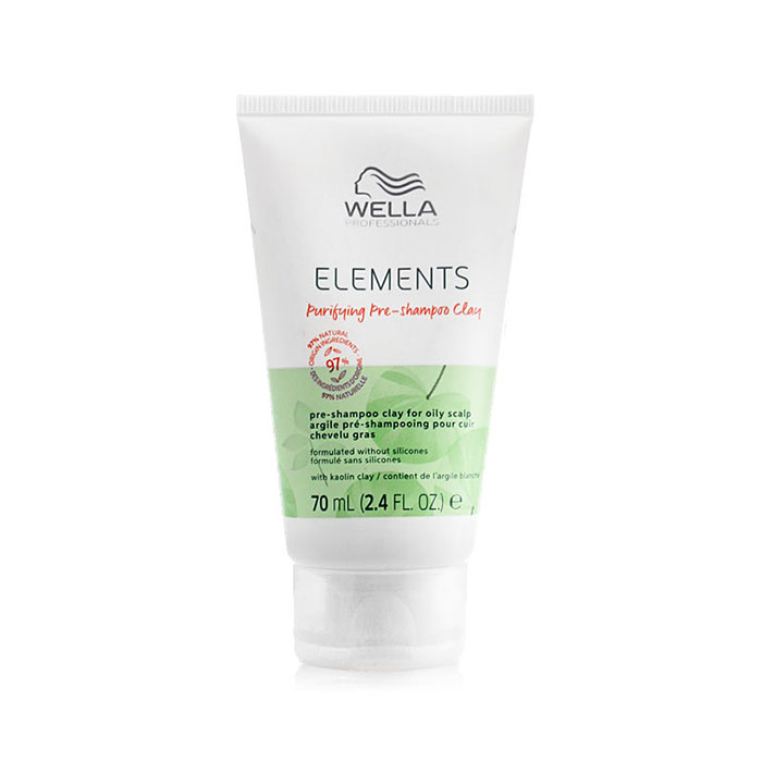 [웰라] 웰라 엘리먼츠 퓨리파잉 프리-샴푸 클레이 70ml ◇