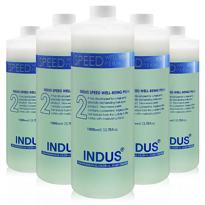 [인더스] 인더스 스피드 볼륨 웰빙펌 중화제 1.000ml (과수/과산화수소)˚