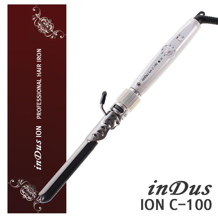 [INDUS] INDUS 이온 프로페셔널 세라믹 원권아이롱 C-100 14mm