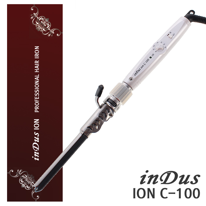 [INDUS] INDUS 이온 프로페셔널 세라믹 원권아이롱 C-100 10mm